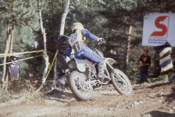 Chuck Sun on kadottanut takalokarinsa. Hyvinkää 250 MM 1978